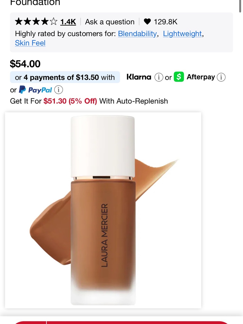 Laura Mercier Foundation
